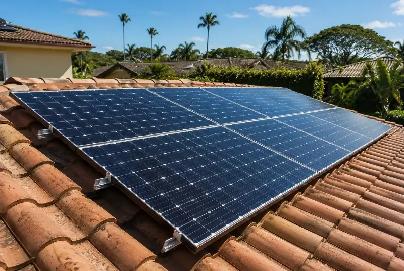 Installation de panneaux solaires à Chizé